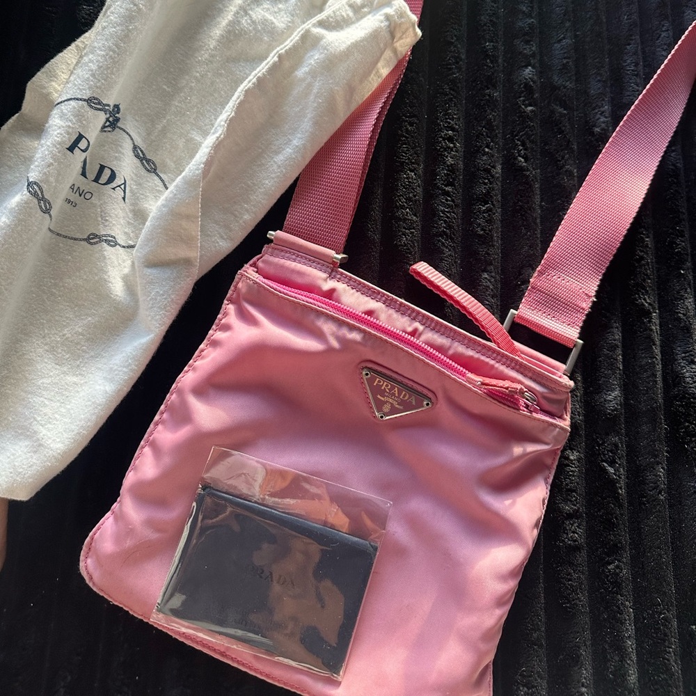 Prada Pink Crossbody Bag